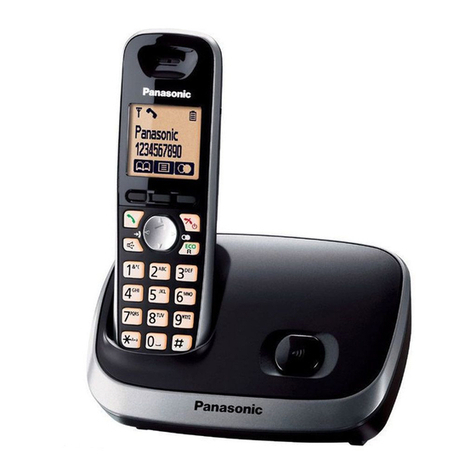 Panasonic KX-TG6511 User manual