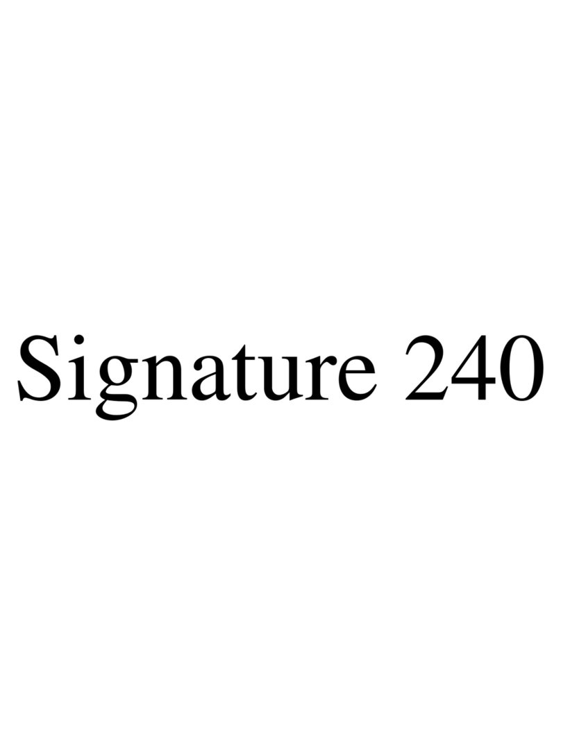 Chaparral Signature 240 User manual