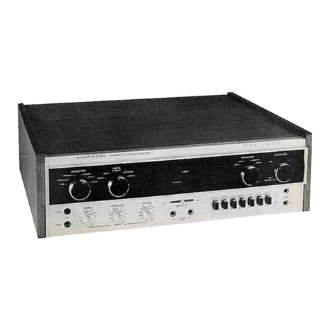 Sherwood SEL-400 Service manual
