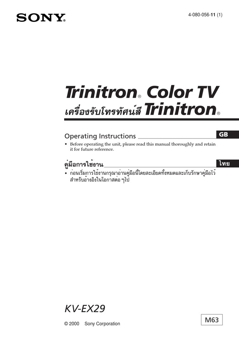Sony TRINITRON VG6071 User manual
