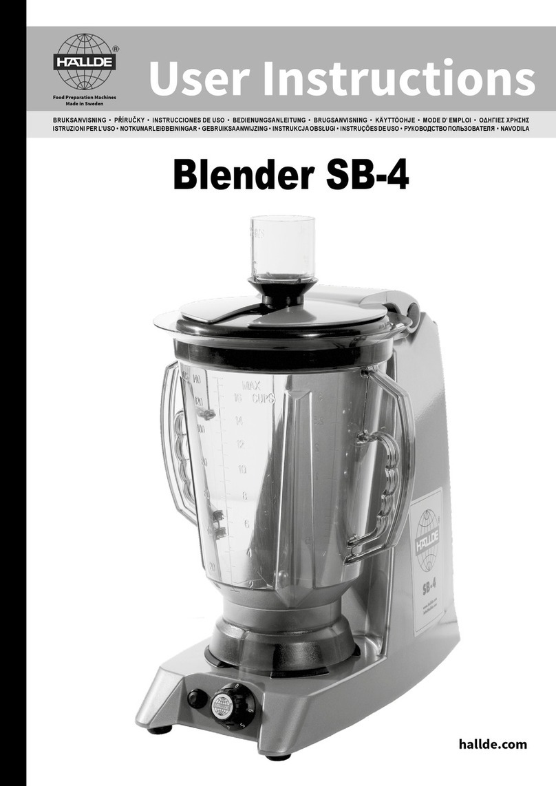 Hallde SB-4 User manual