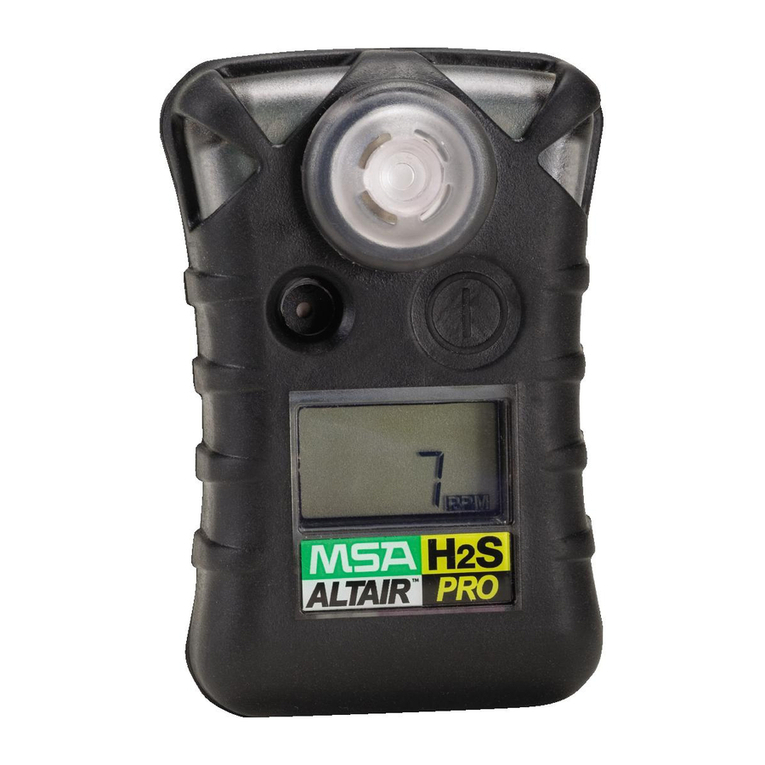 MSA Altair User manual