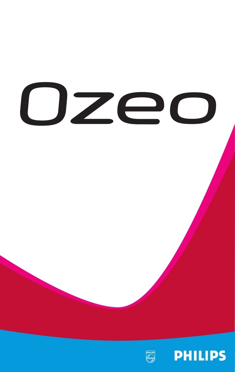 Philips Ozeo User manual