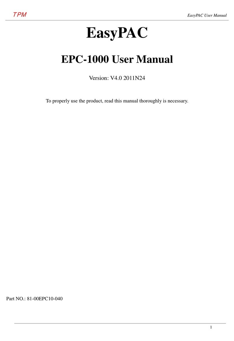 TPM EasyPAC user manual