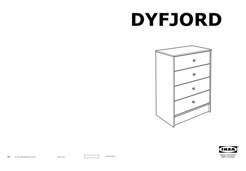 IKEA DYFJORD User manual