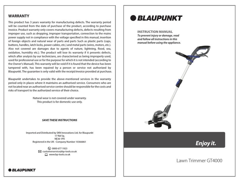 Blaupunkt GT4000 User manual
