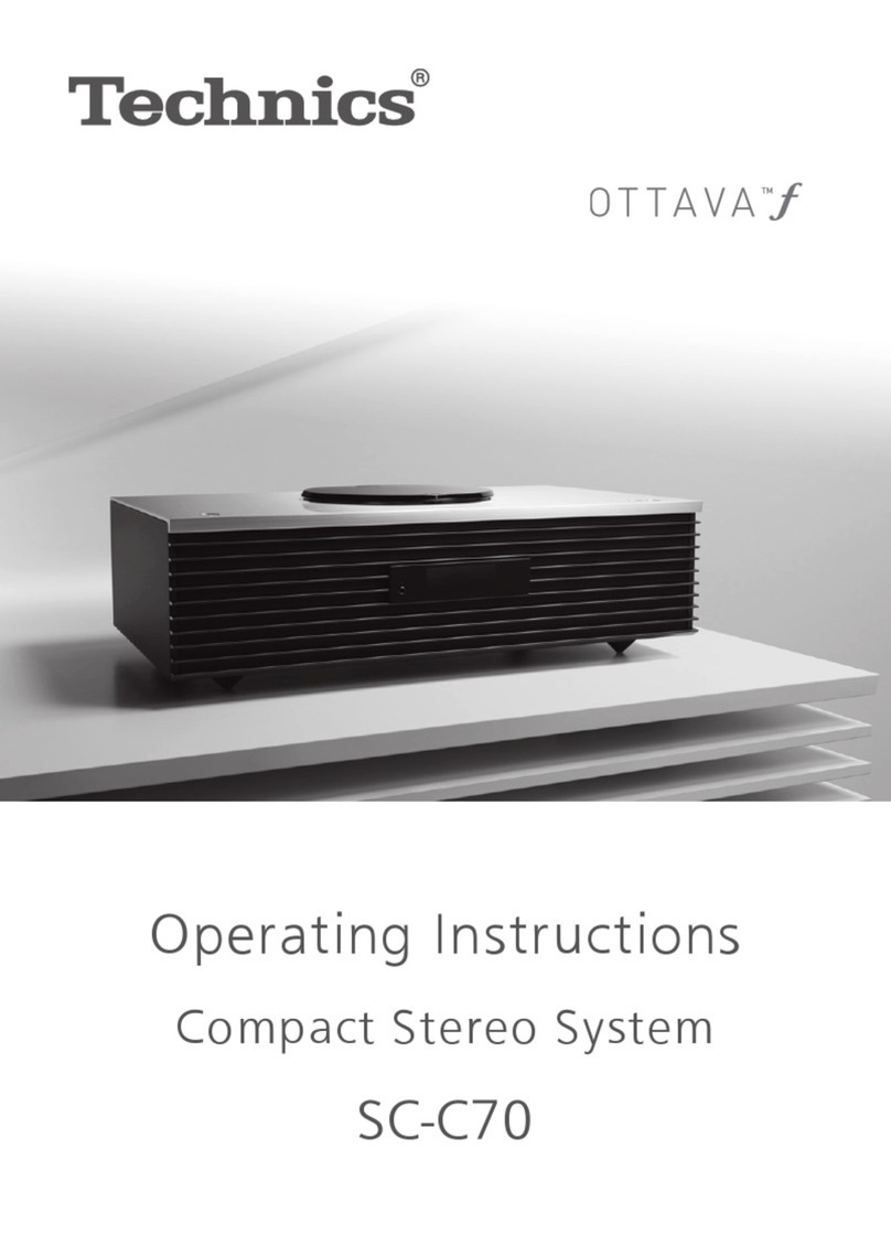 Technics SC-C70 User manual Technics SC-C70 User manual