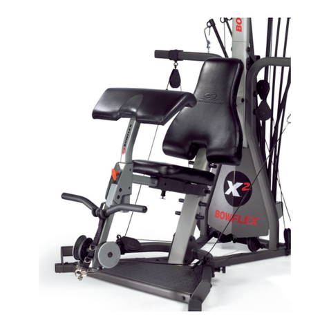 Bowflex Preacher Curl Attachment Owner's/assembly manual