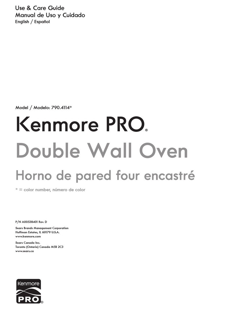 Kenmore 790.4114 series User manual