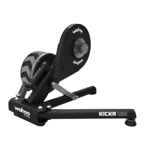Wahoo KICKR Power Trainer quick start guide