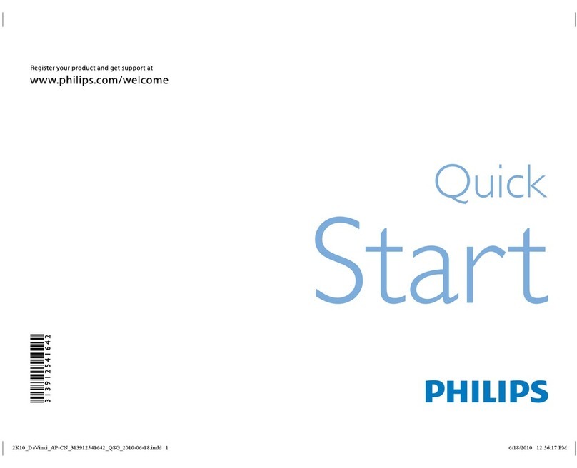 Philips 40PFL6605/98 quick start
