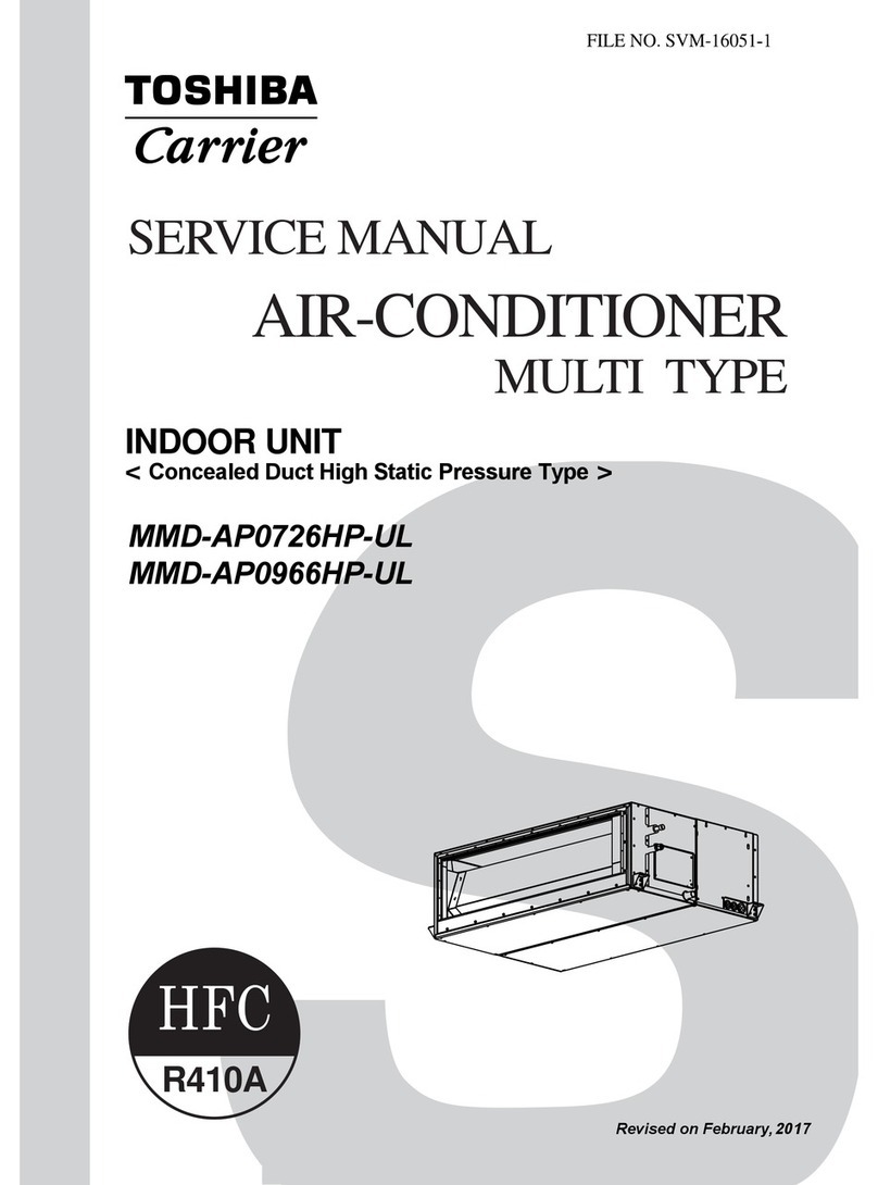 Toshiba MMD-AP0726HP-UL User manual