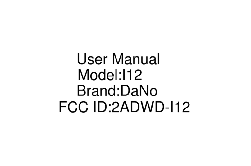 DaNo I12 Usr manual