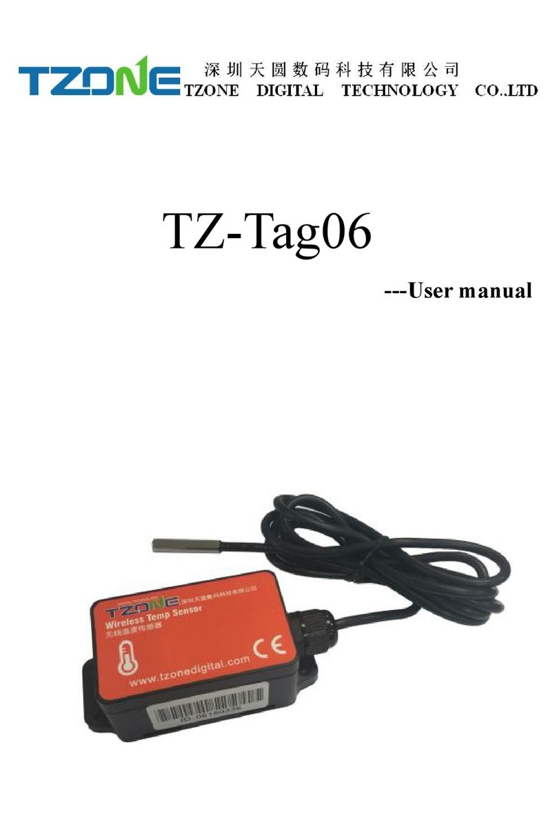 Tzone TZ-Tag06 User manual