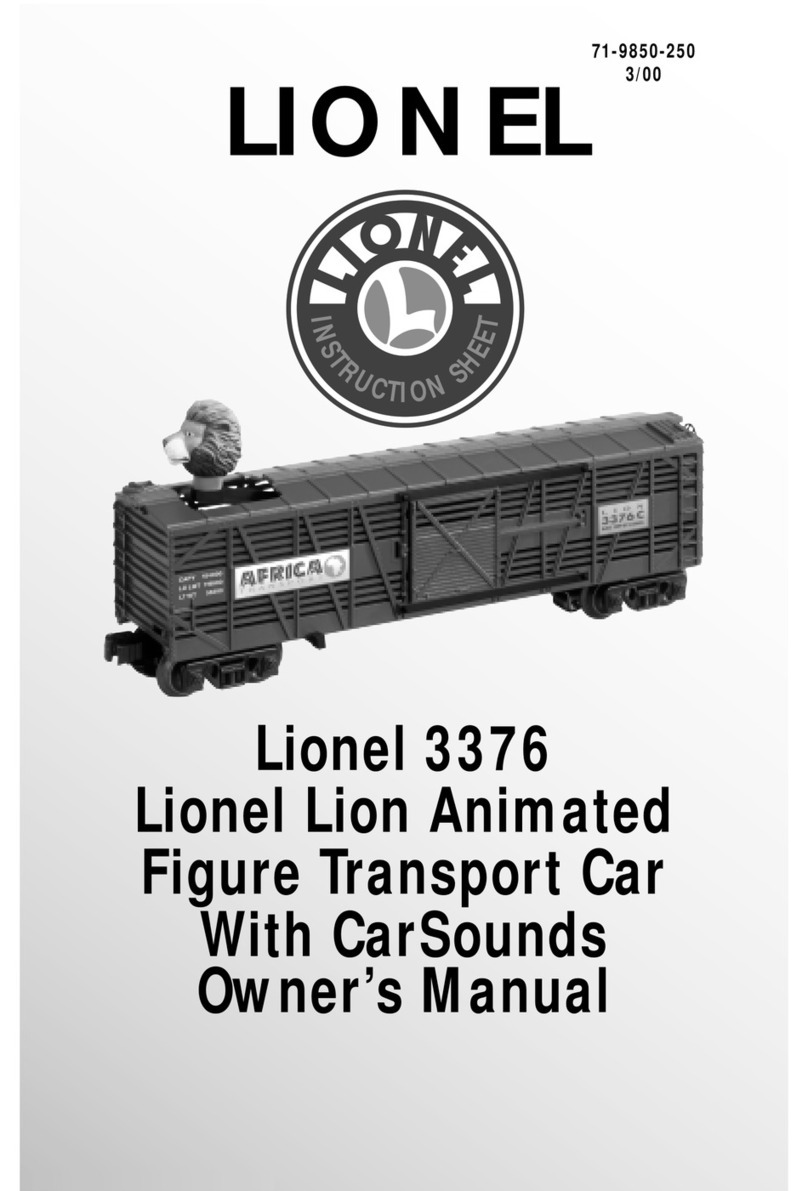 Lionel 3376 User manual