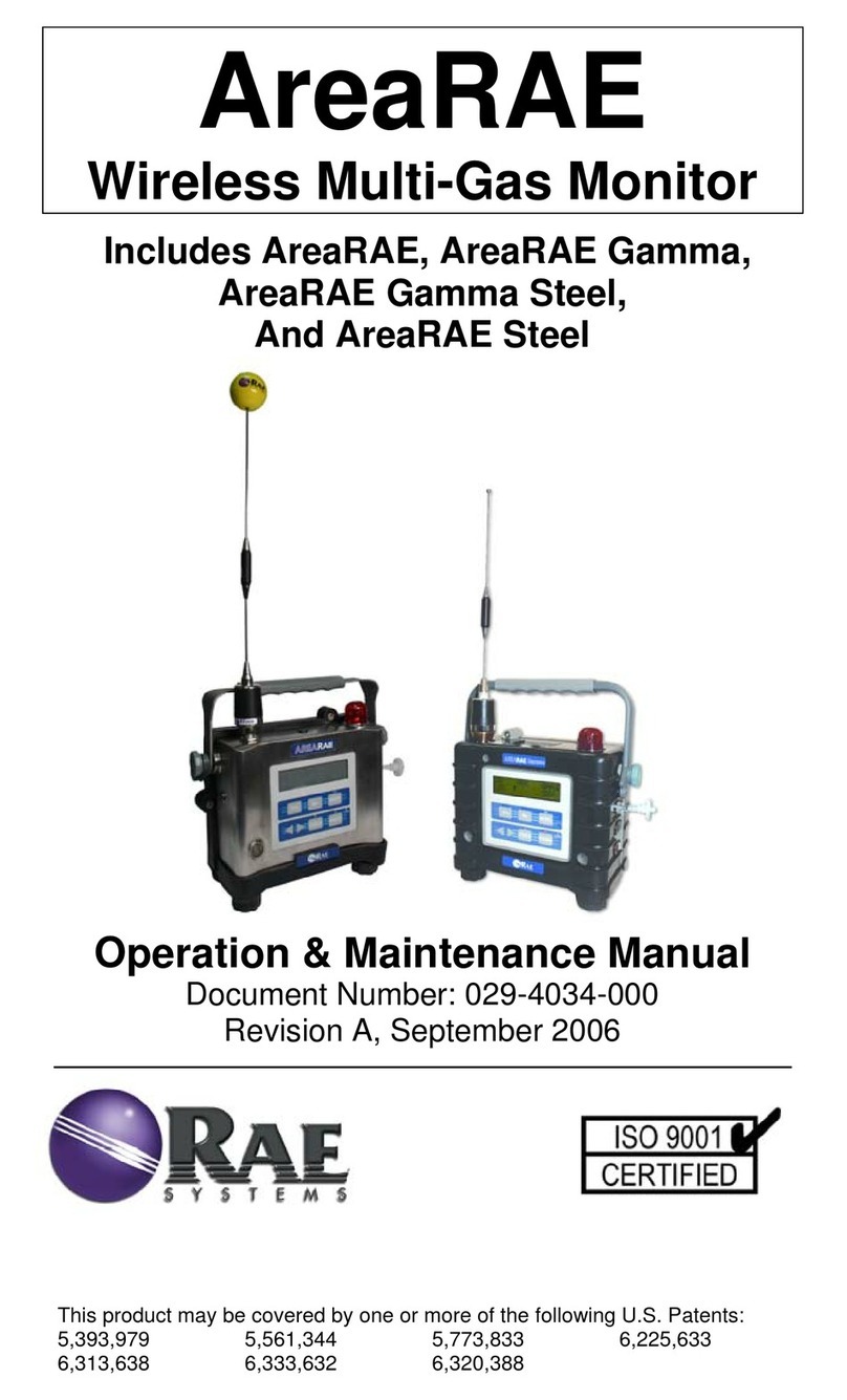 Rae AreaRAE Operation & maintenance manual