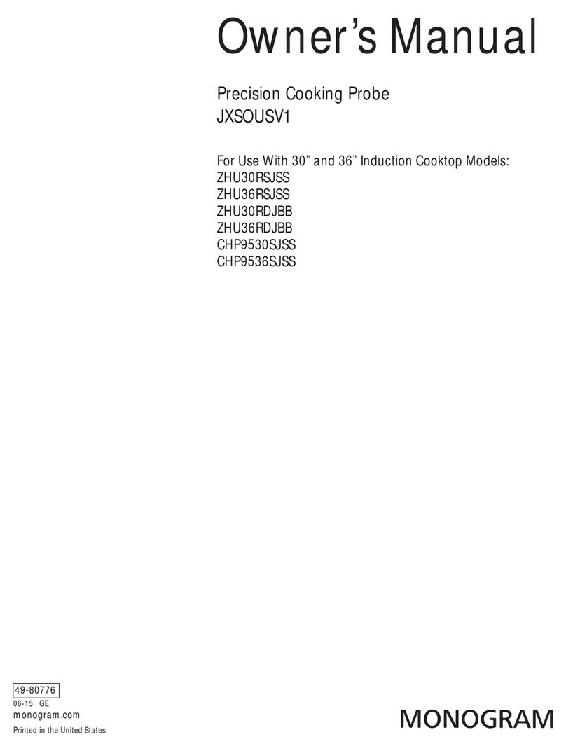 Monogram JXSOUSV1 User manual