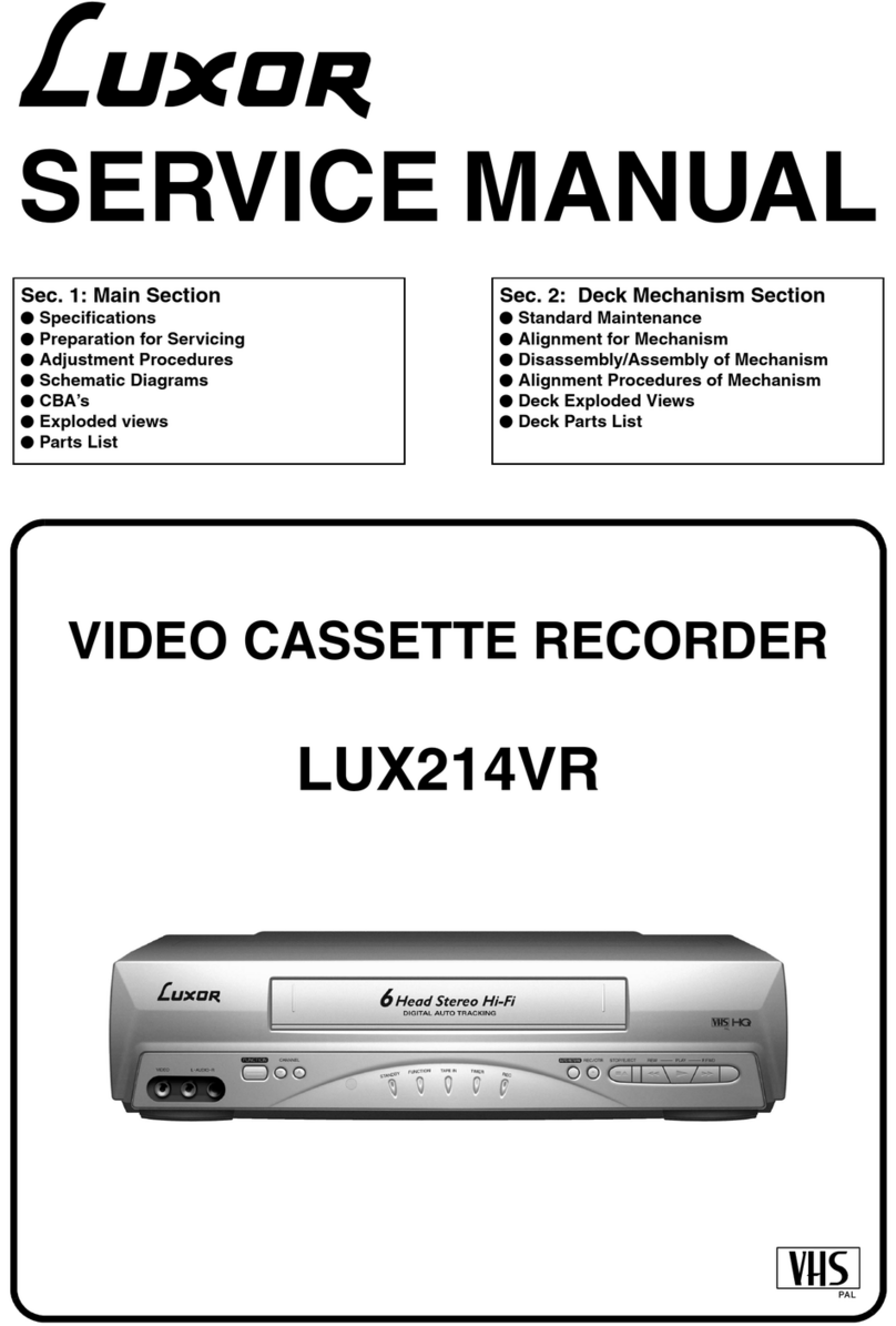 Luxor LUX214VR User manual