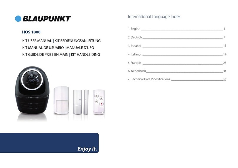 Blaupunkt HOS 1800 user manual