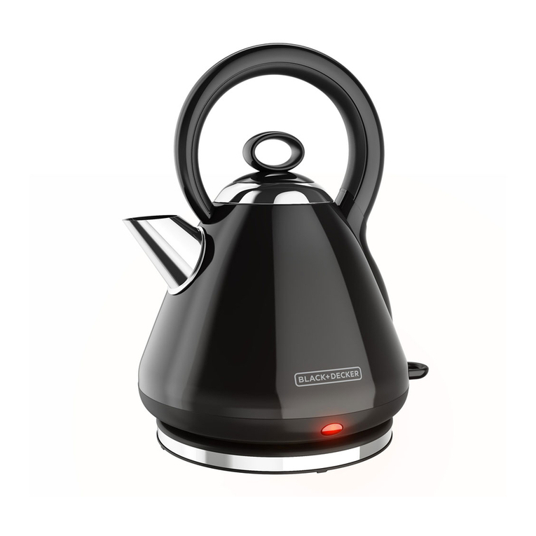 Black & Decker KE2900 Series Installation instructions