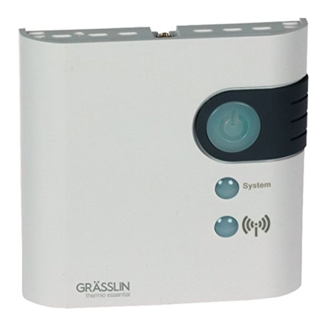 Grasslin thermio essential RecUno/2 User manual Grasslin thermio essential RecUno/2 User manual