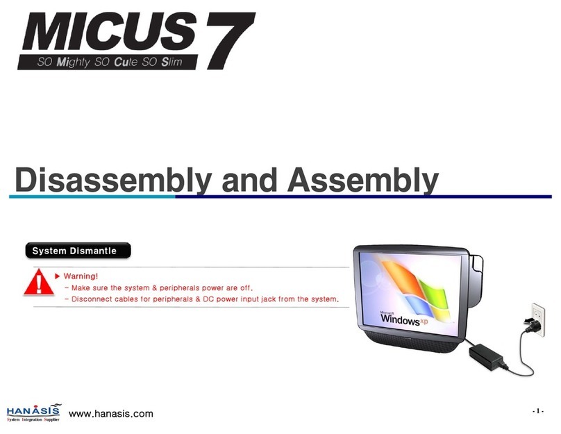Hanasis MICUS 7 Installation instructions