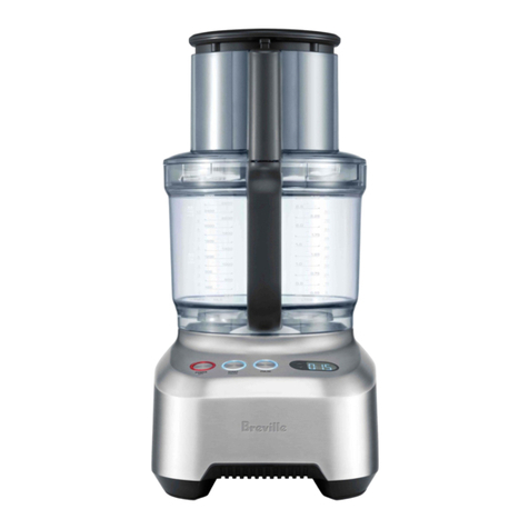 Breville BFP800 Service manual & parts list