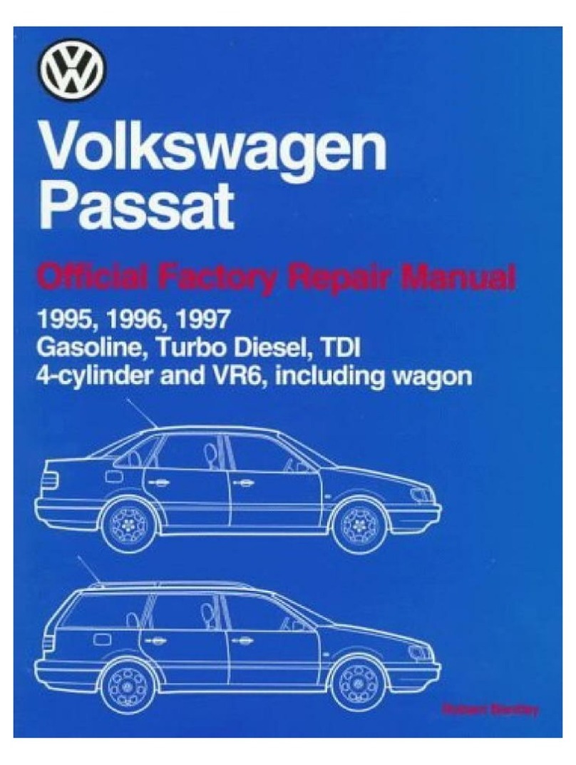 Volkswagen Passat 1997 Official factory repair manual