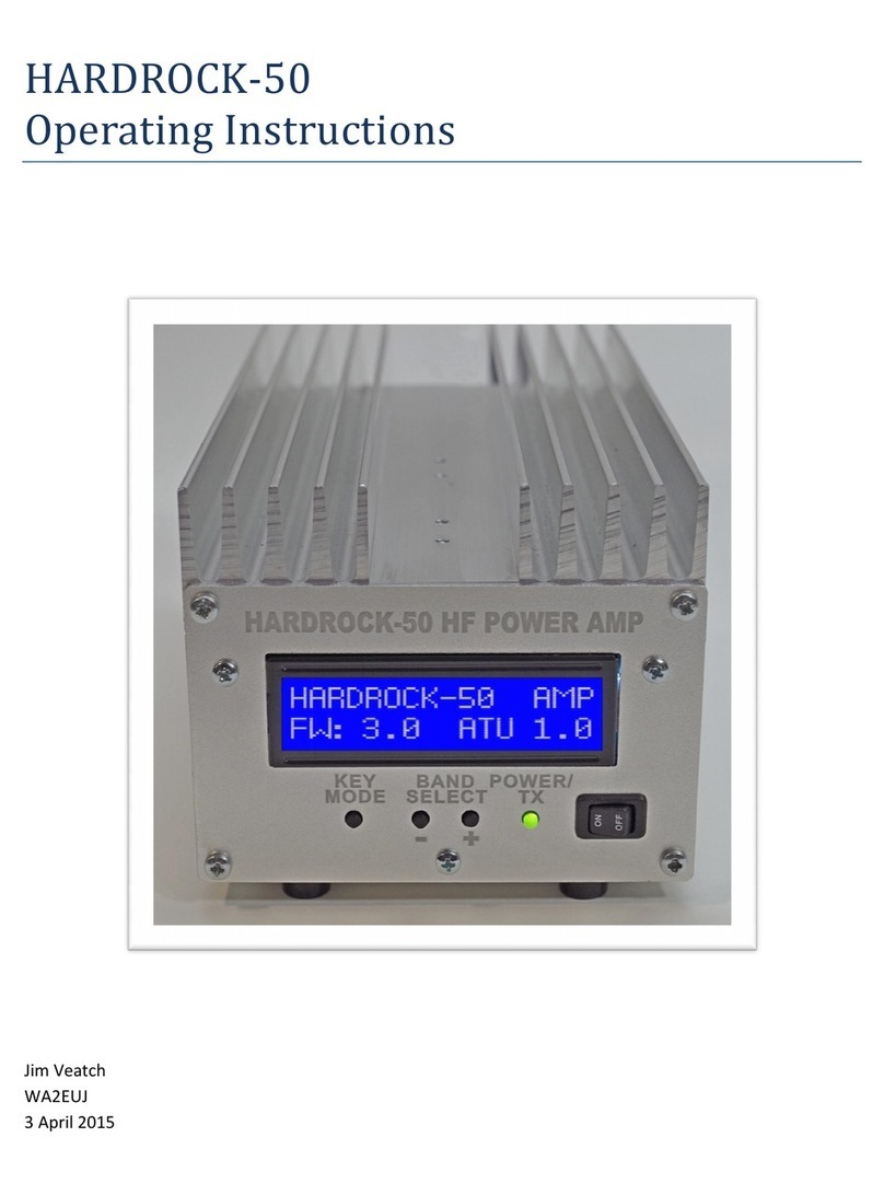 HobbyPCB HARDROCK-50 operating instructions