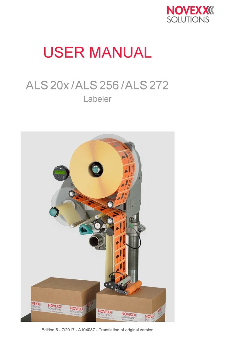 Novexx Solutions ALS 20 series user manual
