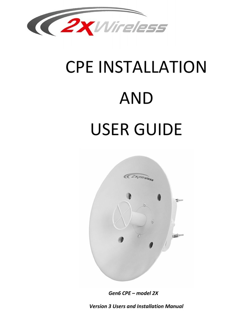 2xWireless 2X User and installation manual