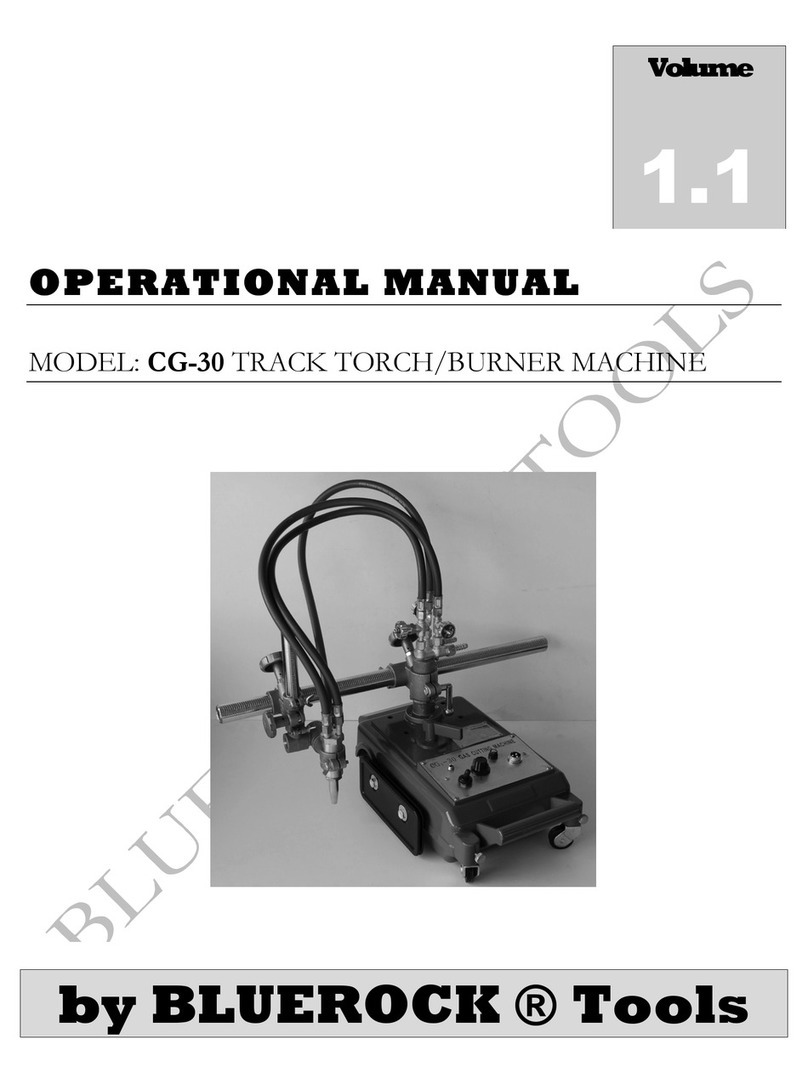 Bluerock Tools CG-30 Operational manual