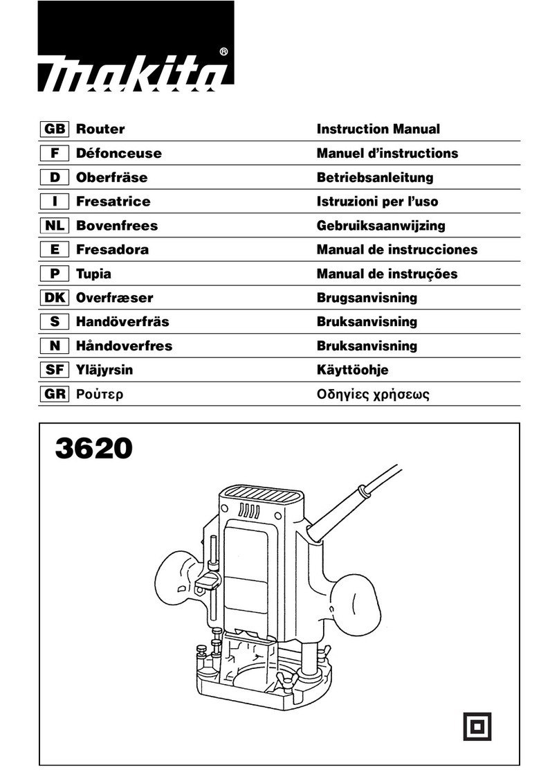 Makita 3620 User manual