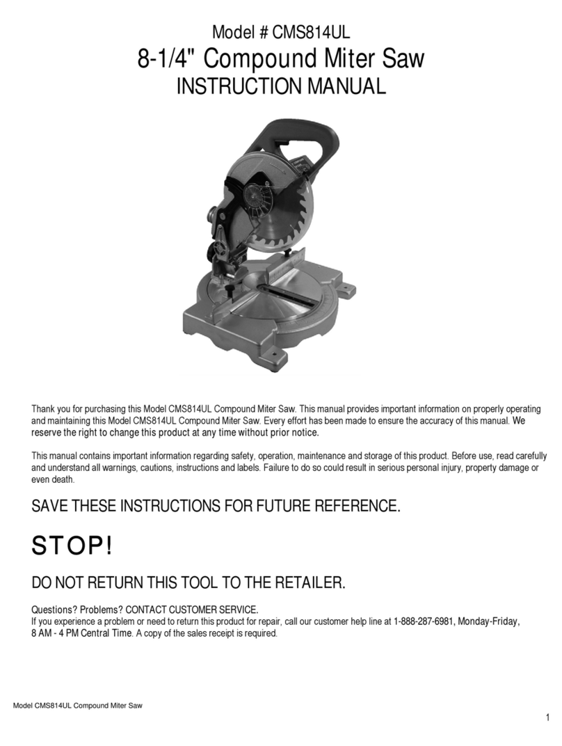 HOMEDEPOT CMS814UL instruction manual