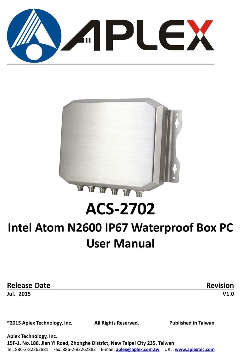 Aplex ACS-2702 user manual