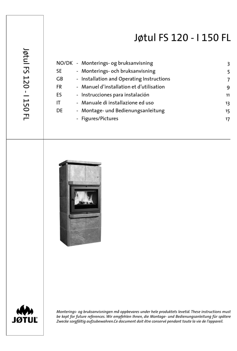 Jøtul FS 120 User manual