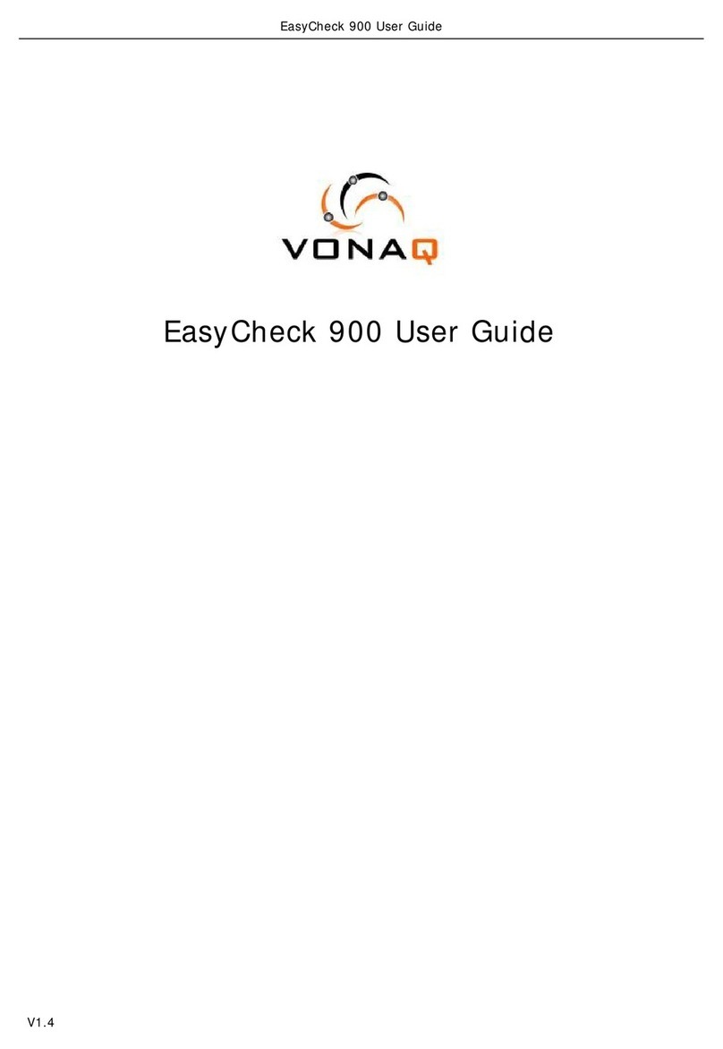 Vonaq EasyCheck 900 user guide