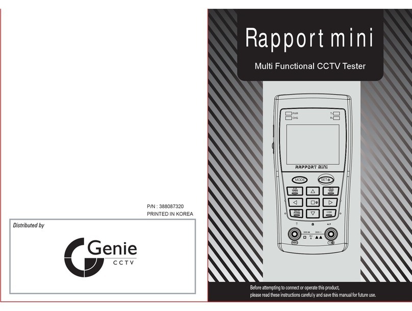 Genie CCTV Rapport mini manual