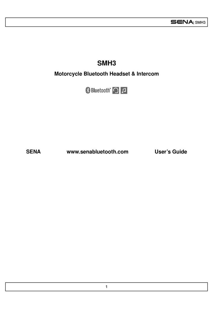 Sena SMH3 user guide
