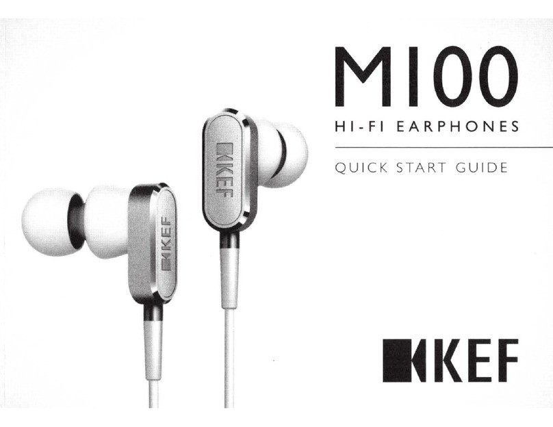 KEF M100 User manual
