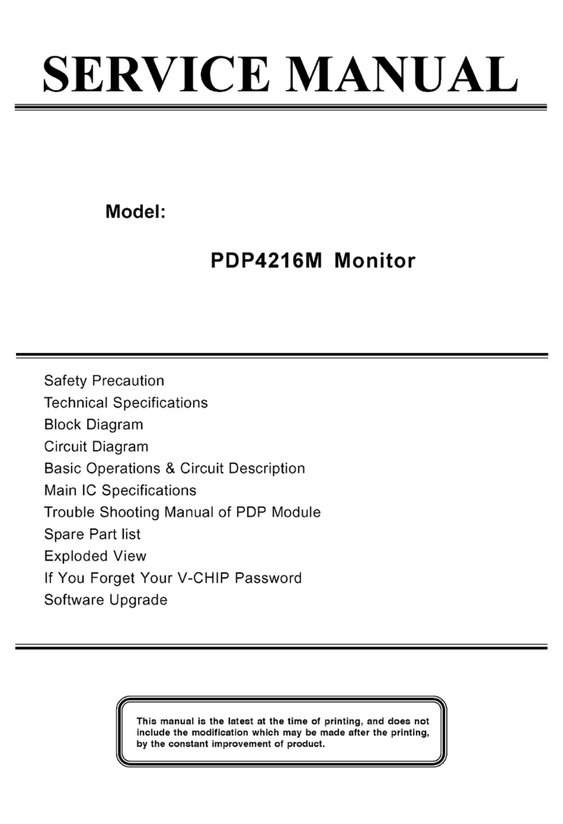 Akai PDP4216M User manual