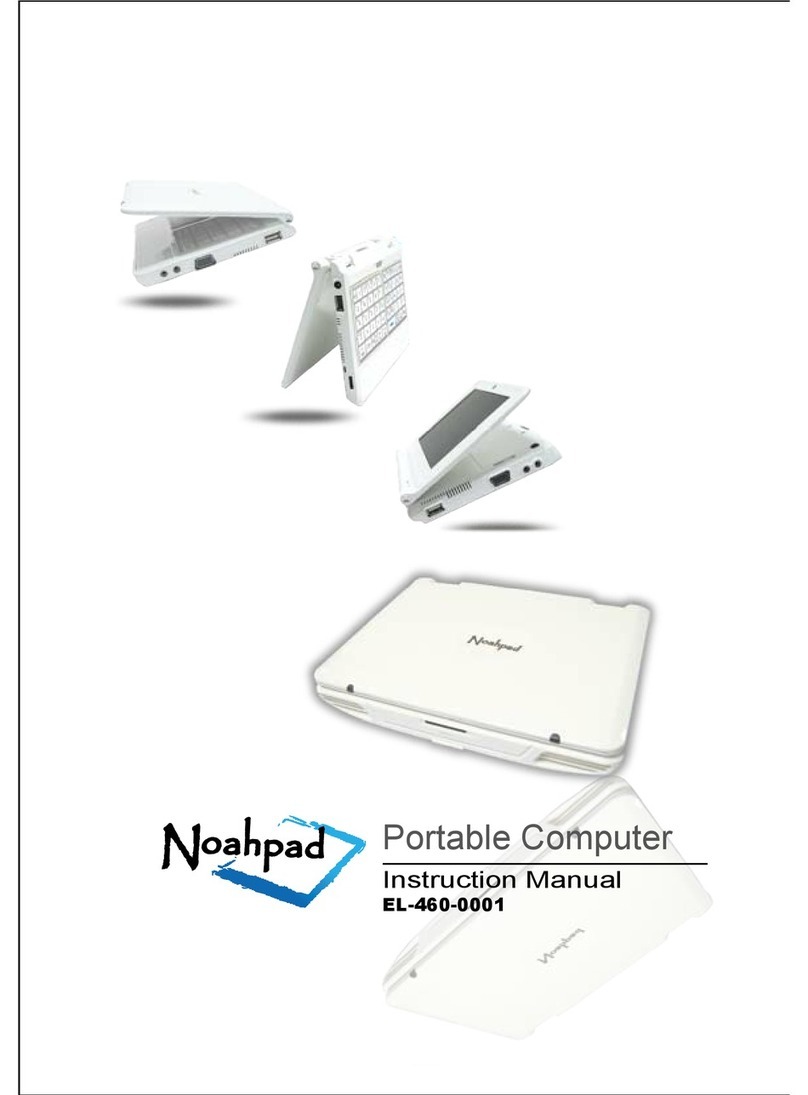 NOAHPAD EL-460-0001 instruction manual