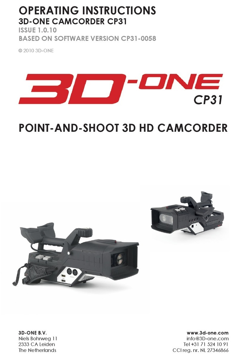3D-ONE CP31 operating instructions