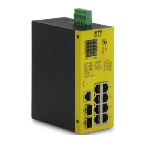 KTI Networks KGS-1064-HP User manual