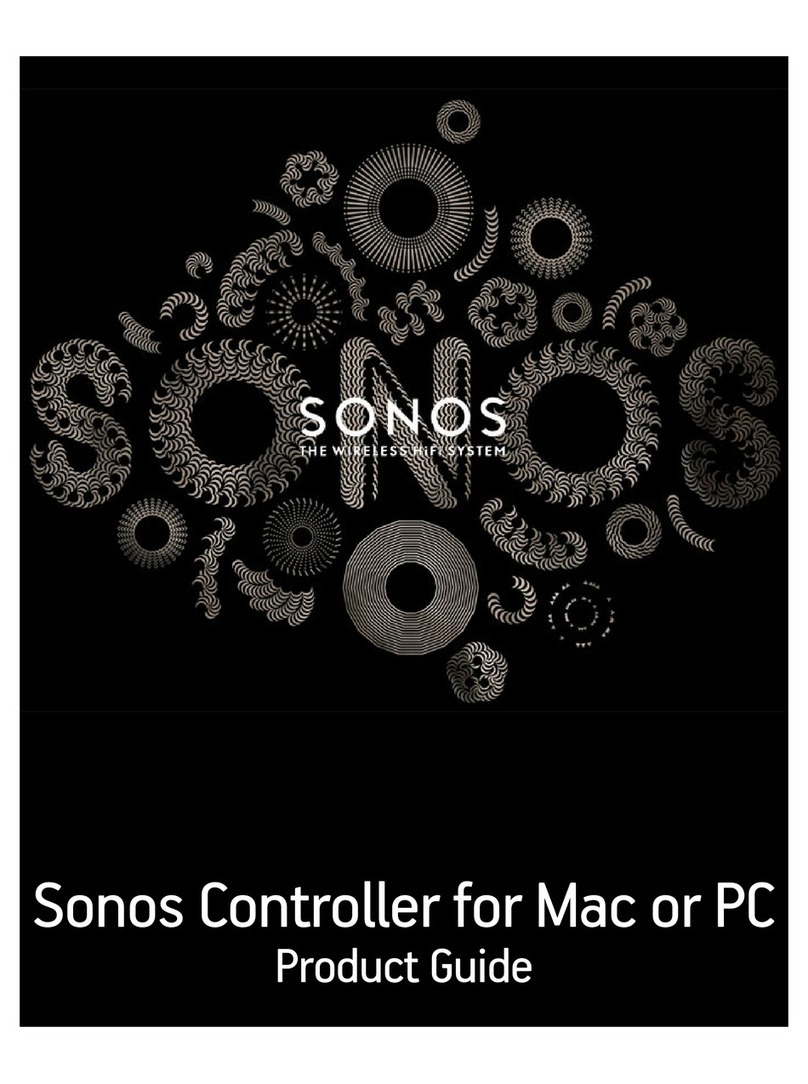 Sonos CONNECT:AMP Product guide Sonos CONNECT:AMP Product guide