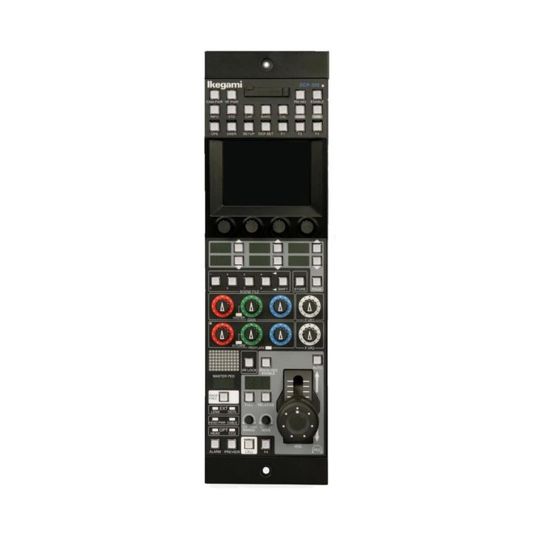 Ikegami OCP-300 User manual