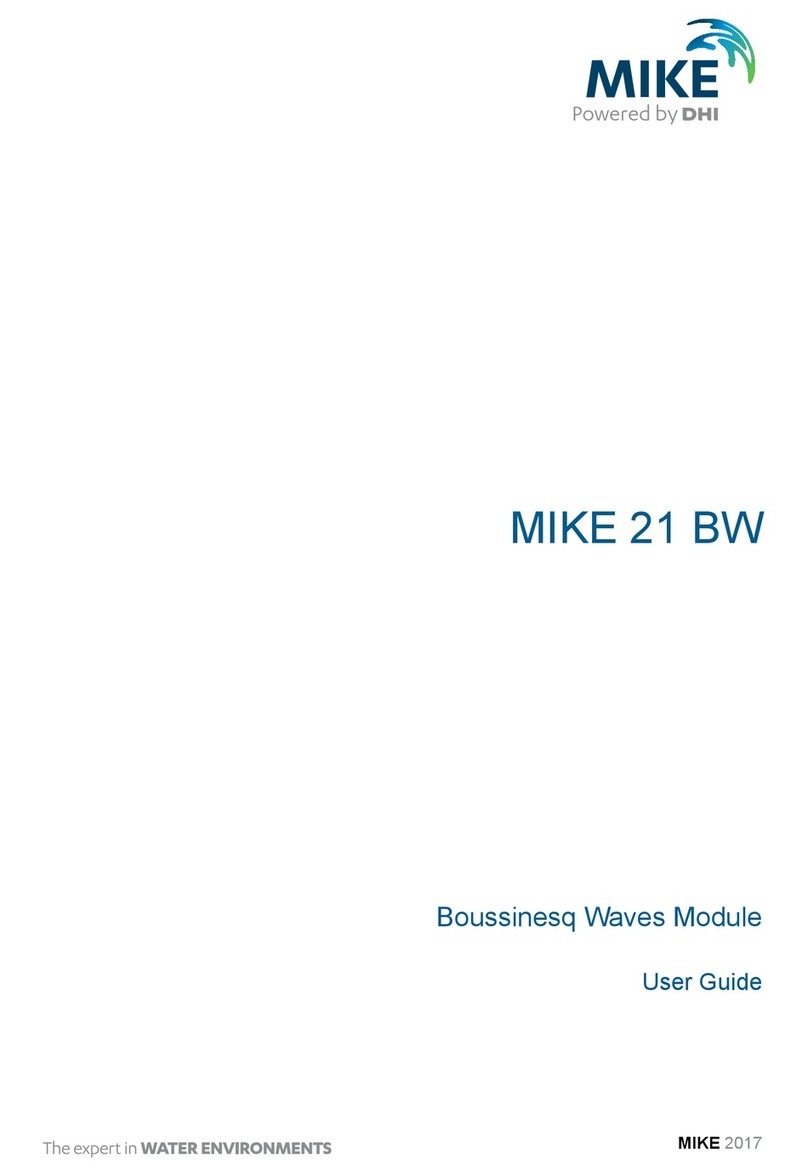 MIKE 21 BW User manual