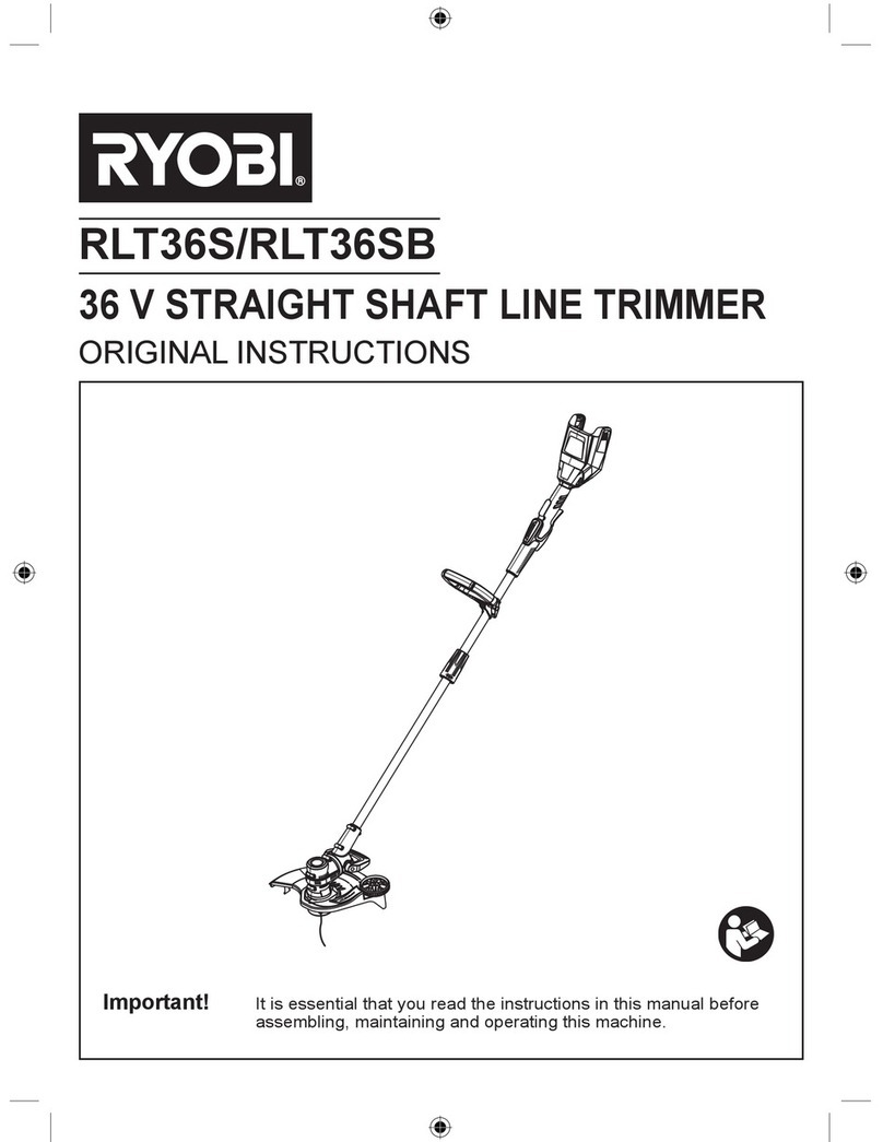 Ryobi RLT36SB Original instructions
