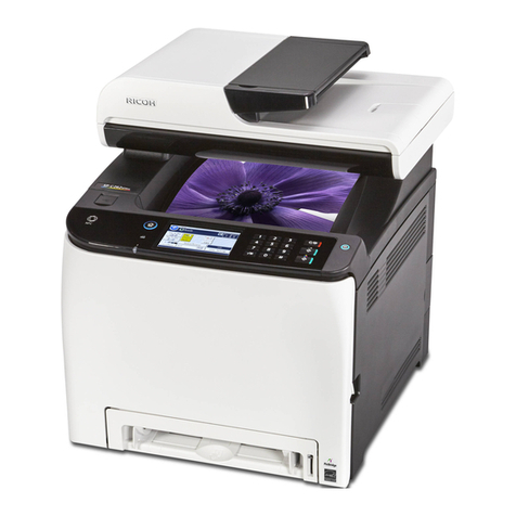 Ricoh SP C260SFNw Setup guide