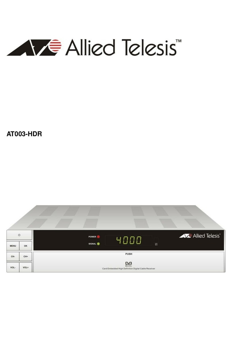 Allied Telesis AT003-HDR manual